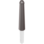 Ornamental bollard | steel tube � 168 / 96 mm | removable, with triangular locking mechanismacc. with DIN 3223, self-engaging lockwith hot-dip galvanized ground socket part-no. 470.10approx. 500 mm below ground | with 2 eyelets